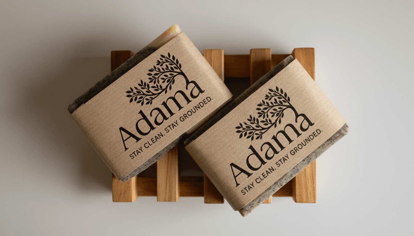 Adama Easter Set - handmade vegan coffee soap with recycled coffee grounds from Munich